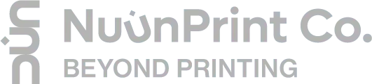 nuunprint logo design